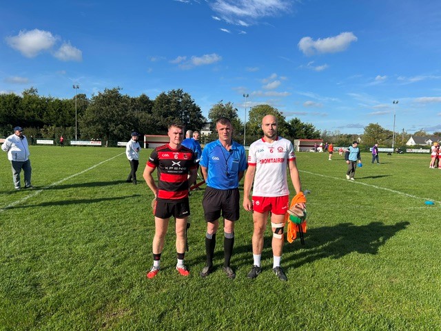RICHARD KING REFEREES HIS 1ST DUHALLOW FINAL